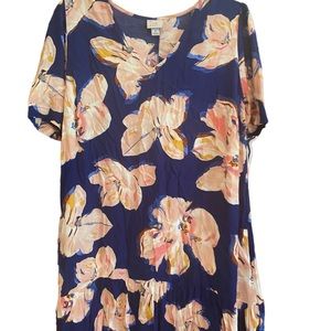A New Day Floral Dress size medium